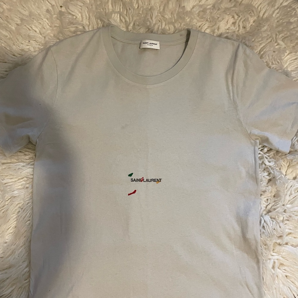 Saint Laurent logo Rive Gauche paint- Authentic - Picture 6 of 7